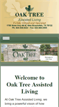 Mobile Screenshot of oaktreeassistedliving.com